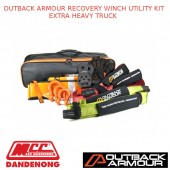 OUTBACK ARMOUR RECOVERY WINCH UTILITY KIT EXTRA HEAVY TRUCK 